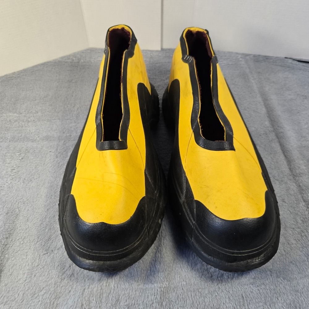 Servus by Honeywell Super Dielectric Electrical Hazard Overshoes Mens 11 Yellow